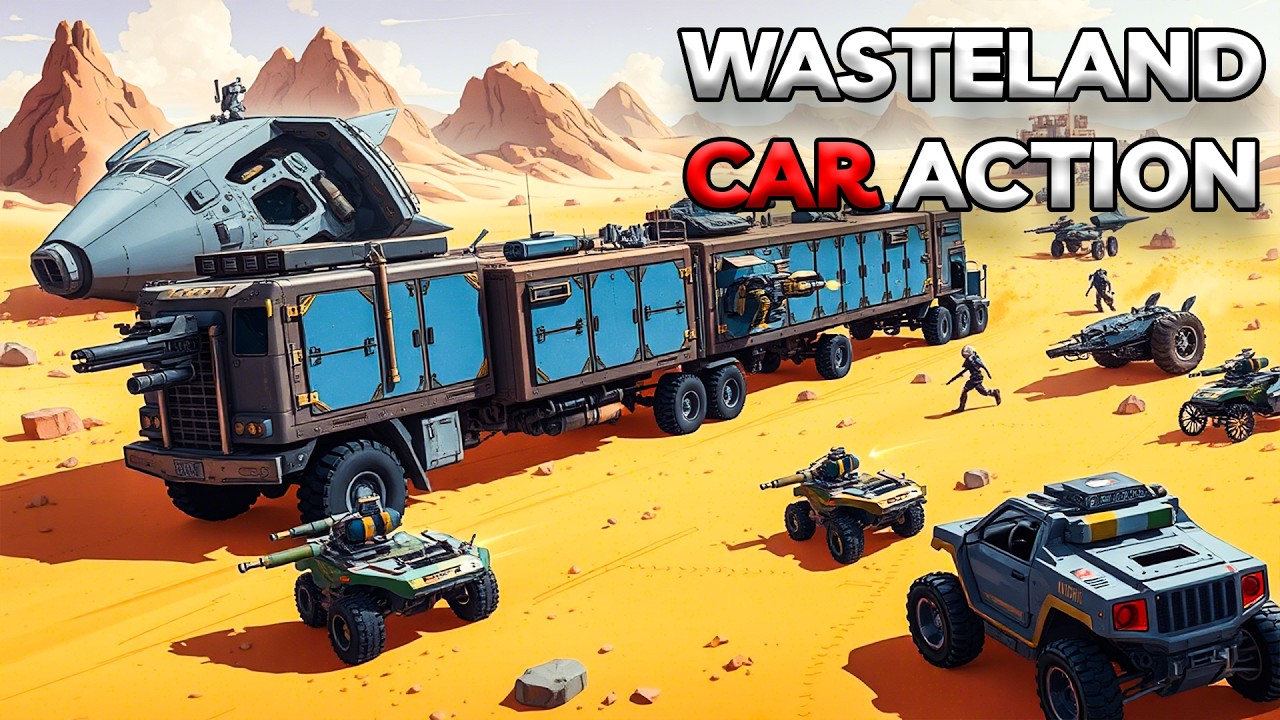 Awesome Wasteland Action on Wheels | Machine Mind