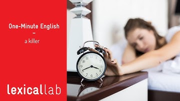 ONE-MINUTE ENGLISH: a killer LEARN WITH LEXICAL LAB