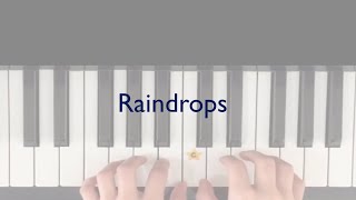 Raindrops - alfred basic piano prep course b