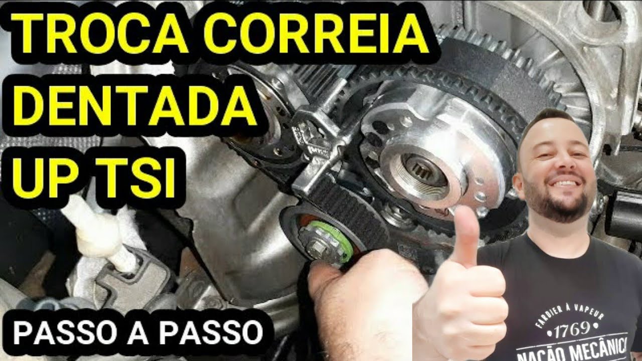 Como Trocar da Correia Dentada do UP TSI Motor EA-211 Passo a Passo