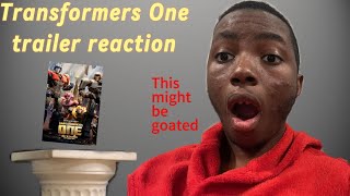 Reacting To The Official Transformers One Trailer!