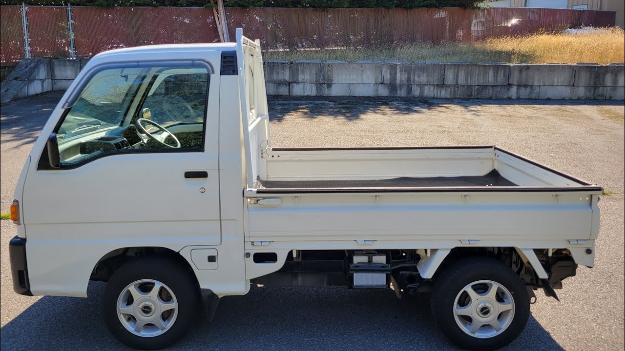 1997 Subaru Sambar truck 4WD Air Conditioning 5 speed EL extra low