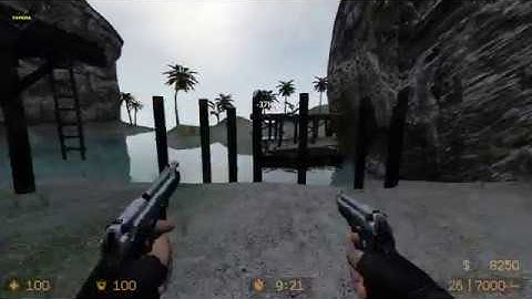 ZOMBIE ESCAPE MOD ON COUNTER-STRIKE: SOURCE, MAP: ZE_pirates_port_royal, level 2, CSS