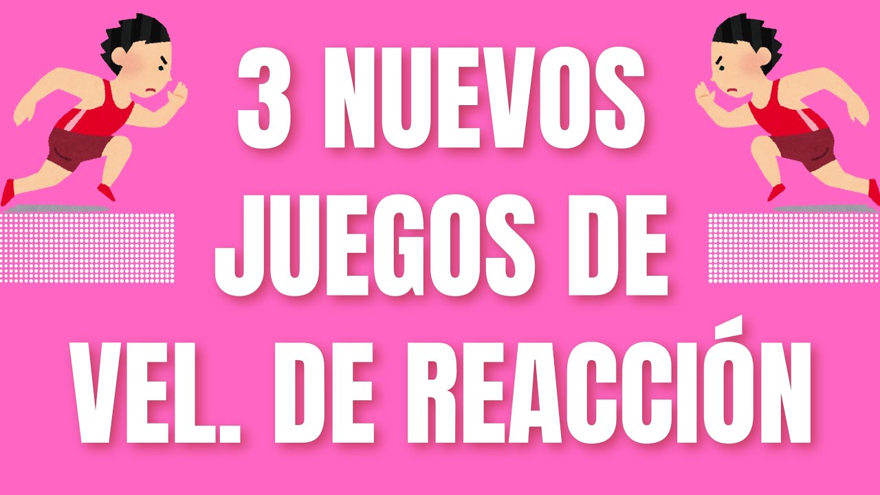 3 nuevos JUEGOS de VELOCIDAD DE REACCIÓN para EDUCACIÓN FÍSICA #educacionfisica