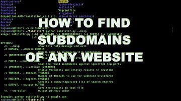 How to find subdomains of a website | MIGHTY