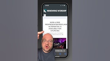 FREE Propresenter Alternative! #propresenter #freeshow #reelslice #churchtech #worship