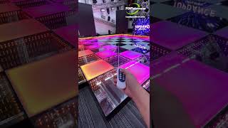 Quick to set and shines brightβthis LED dance floor owns the night#eventdecor #leddancefloor #shorts