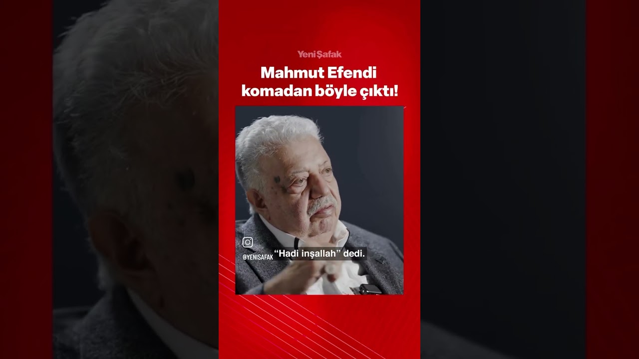 Mahmud Sami Ramazanoğlu Efendi'nin torunu ile Mahmud Efendi Hz arasında geçen güzel bir hatıra