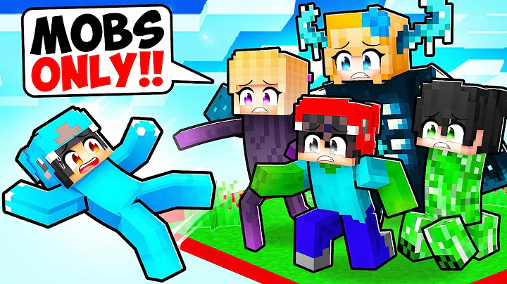 Locked on ONE CHUNK But We're MOBS With CRAZY POPULAR FAN GIRL!