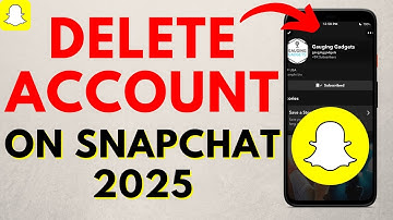 How to Delete Snapchat Account - 2025