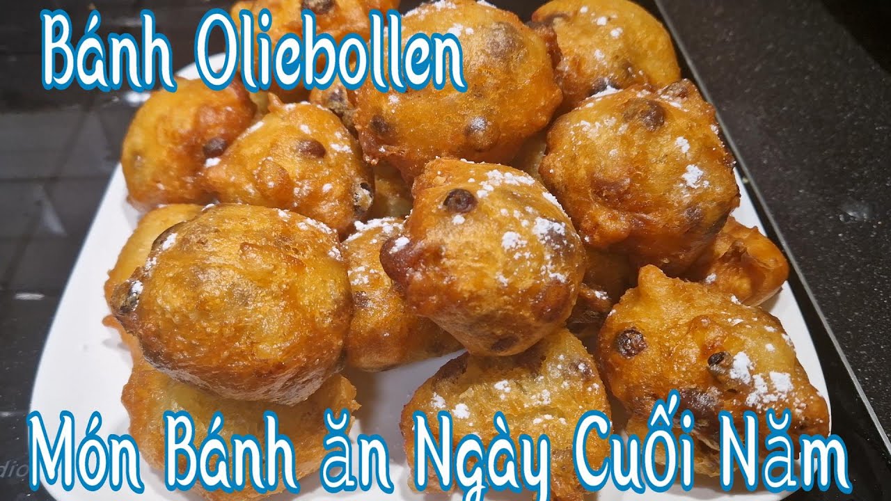 Bánh Bột Mì Chiên Oliebollen Món Bánh Truyền Thống Của Người Hà Lan ,Ăn ...