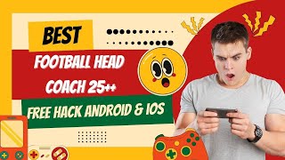 Football Head Coach 25 Hack || Get Unlimited Coins & Gold in FHC 25 Mod!!! (iOS/Android). screenshot 1