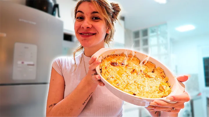 FIZ A MELHOR TORTA DE FRANGO DO MUNDO!