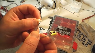 how to size holes for servo arms