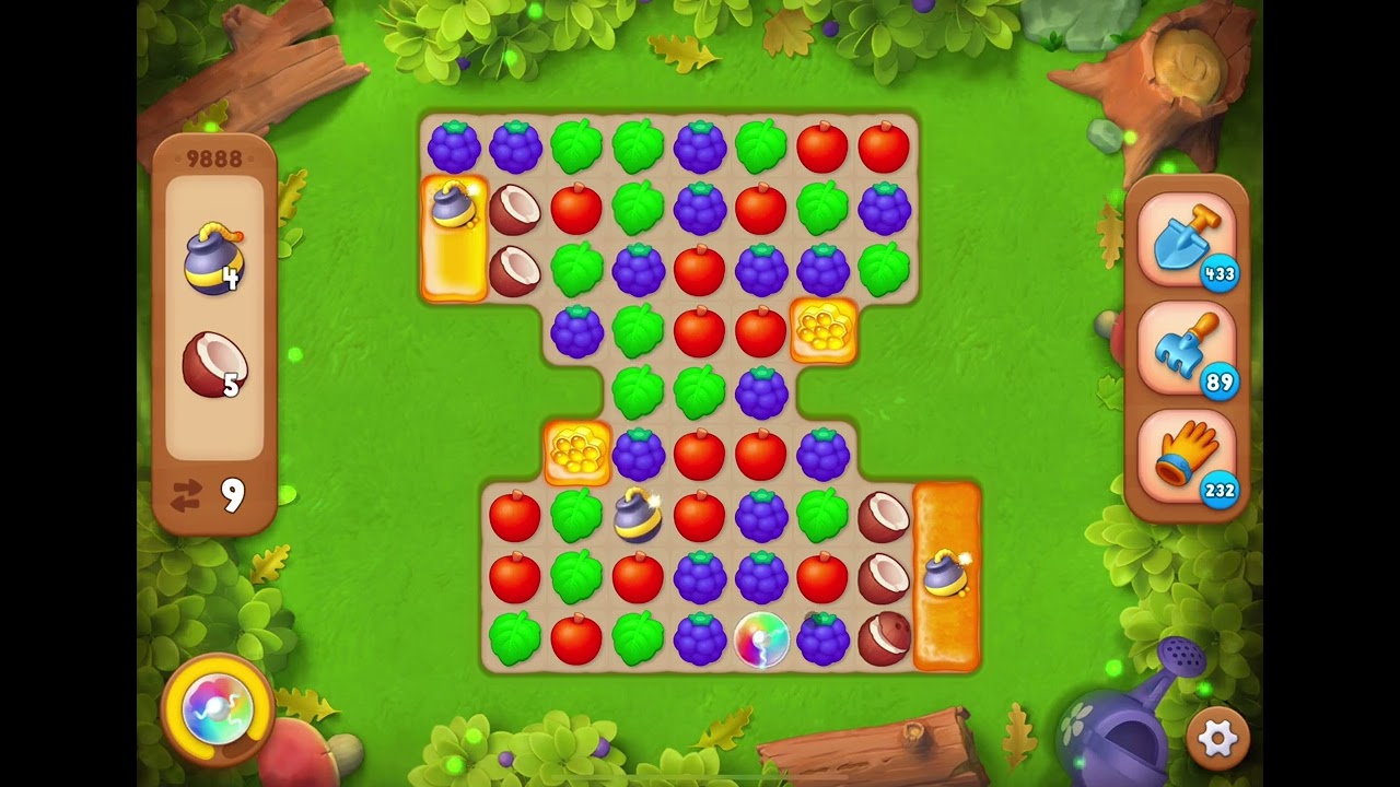 GardenScapes Level 9888 no boosters