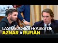 Las mejores frases de Aznar contra Rufián y Pablo Iglesias
