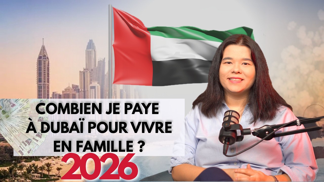 MON Budget Réel à Dubaï en FAMILLE en 2026 🇦🇪 💸