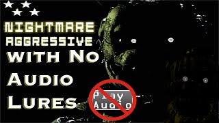 FNaF 3 - Nightmare Aggressive Mode with No Audio Lures Completed screenshot 1