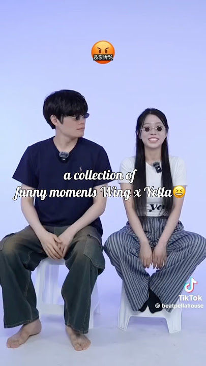 A collection of funny moments Wing x Yella part 1 😆 #beatbox #wing #yellae