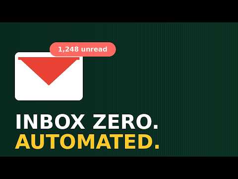 I Built an AI Agent That Runs My Entire Inbox (Gmail + AI)