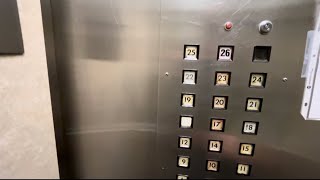 Vintage Dover Elevators @ An Apartment Building, Winnipeg, Manitoba