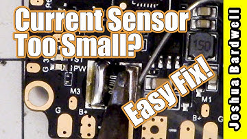 How To Fix "Current Sensor Too Small" on Kakute F4 (and others!)