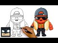 How To Draw The Brat 🌭  Fortnite