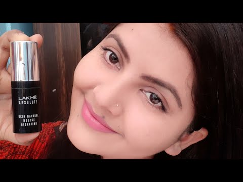 Lakme absolute mousse hydrating foundation for summers | चेहरे पर मूज़ फाऊंडेशन कैसे लगाएँ | RARA |