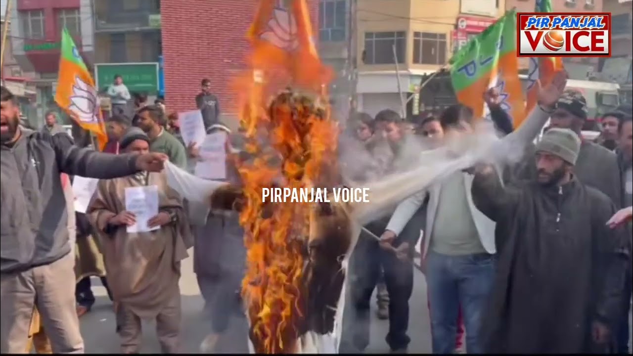 Intense public protest against the failures of the National Conference government."