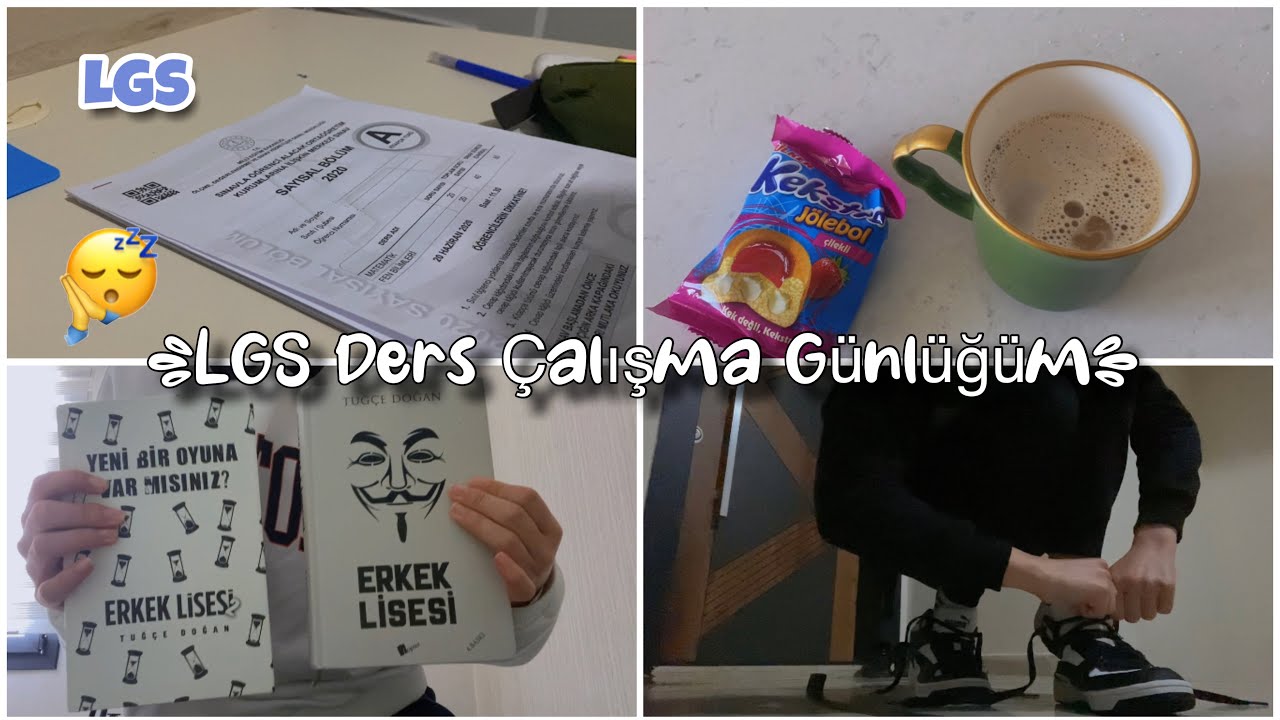 LGS Ders Çalışma Günlüğüm// 2020 lgs denemesini çözdüm🫶🏻// kaç netim var?