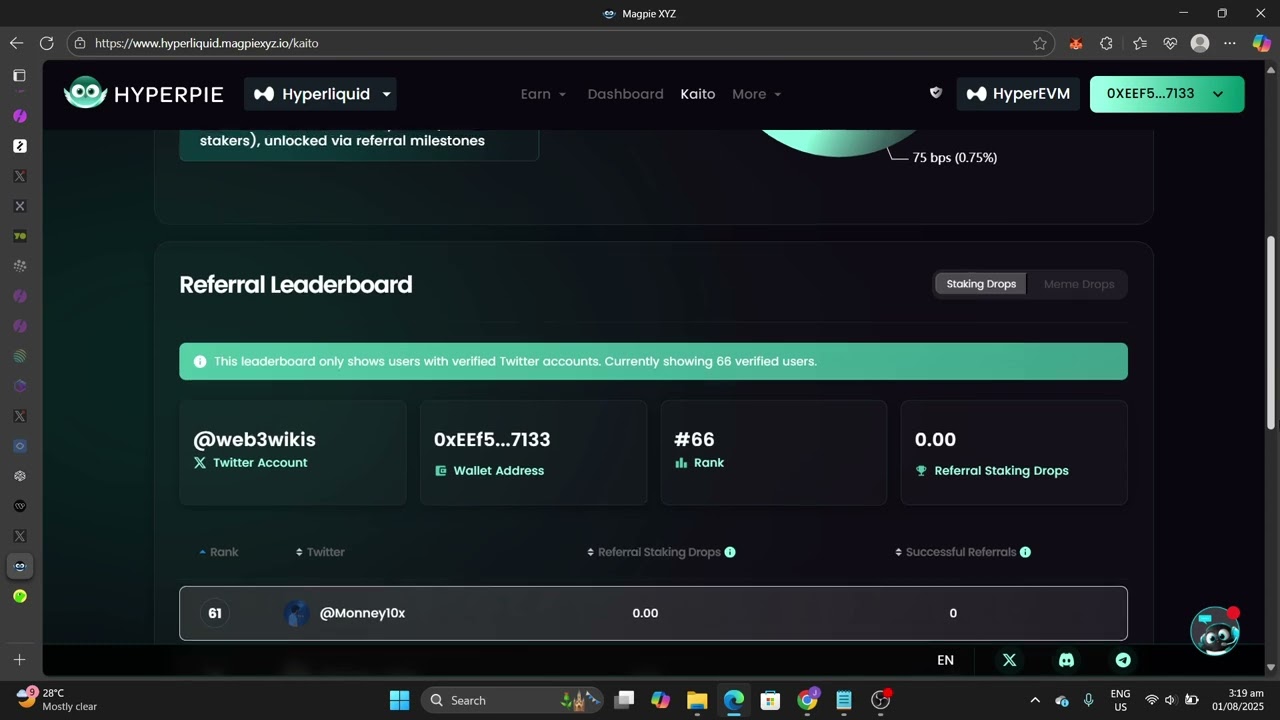 Hyperpie Hyperevm Airdrop Kaito. Be Early. 2 Percent Of Supply!