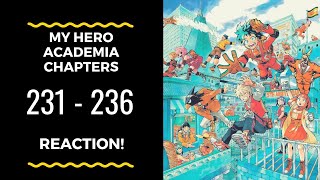 My Hero Academia Chapters 231 232 233 234 235 236 REACTION - A Tragic Story