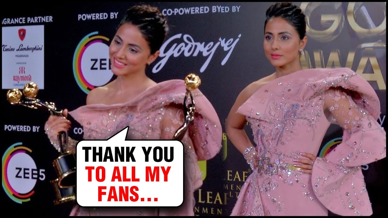 Hina Khan On Winning FOUR Awards, New KOMOLIKA | 12th Gold Awards 2019 Red Carpet