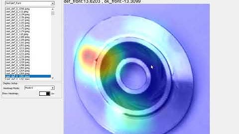 Image classification for casting product image data for quality inspection