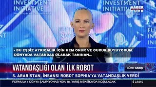 Vatandaşlığı olan ilk Robot