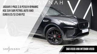 Jaguar E Pace 2 0 P250 R Dynamic Hse Suv 5Dr Petrol Auto Awd Euro 6 Ss 249 Ps