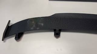 CONVOY Kia Stinger Trunk Wing Spoiler Ver.3 [Partial CF Wrap]