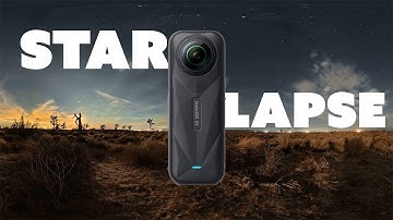 Insta360 x5 Starlapse