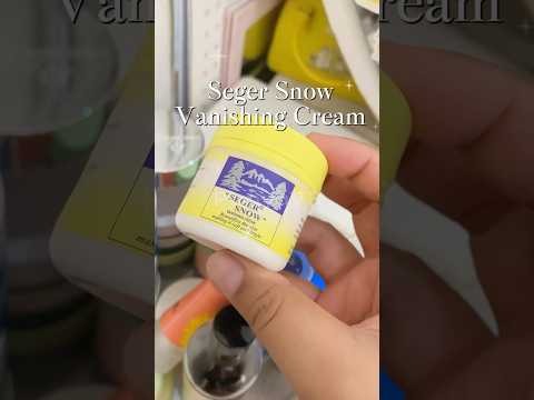 Old School But Great Skincare Seger Snow Haseline 