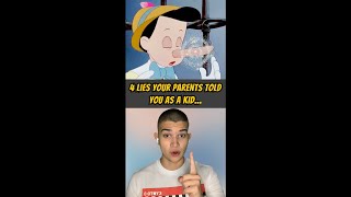 4 Lies YOUR Parents Told You As A Kid 😲 #shorts