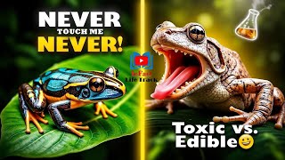 🐸 Amazing Frogs: Colors, Toxins, Medicinal Secrets & More! 🌍🔍#frogfacts #frog #naturecuriosities