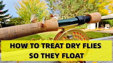 How To Treat A Dry Fly So It Floats