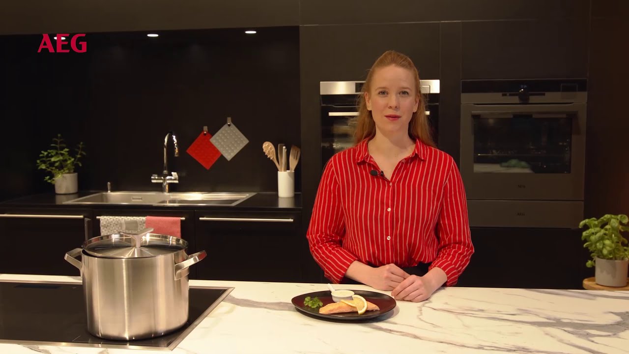 Lachs - SousVide Garen auf dem AEG SensePro-Kochfeld