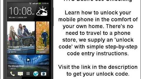 Unlock HTC Desire 600 - SIM Network Unlock PIN