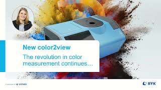 color2view - Introduction of BYK-Gardner's new benchtop spectrophotometer