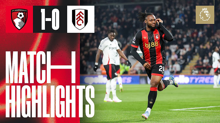 Semenyo's early strike decisive as Cherries go above Cottagers | AFC Bournemouth 1-0 Fulham