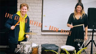 EPIC GENDER REVEAL!! DRUM OFF!!