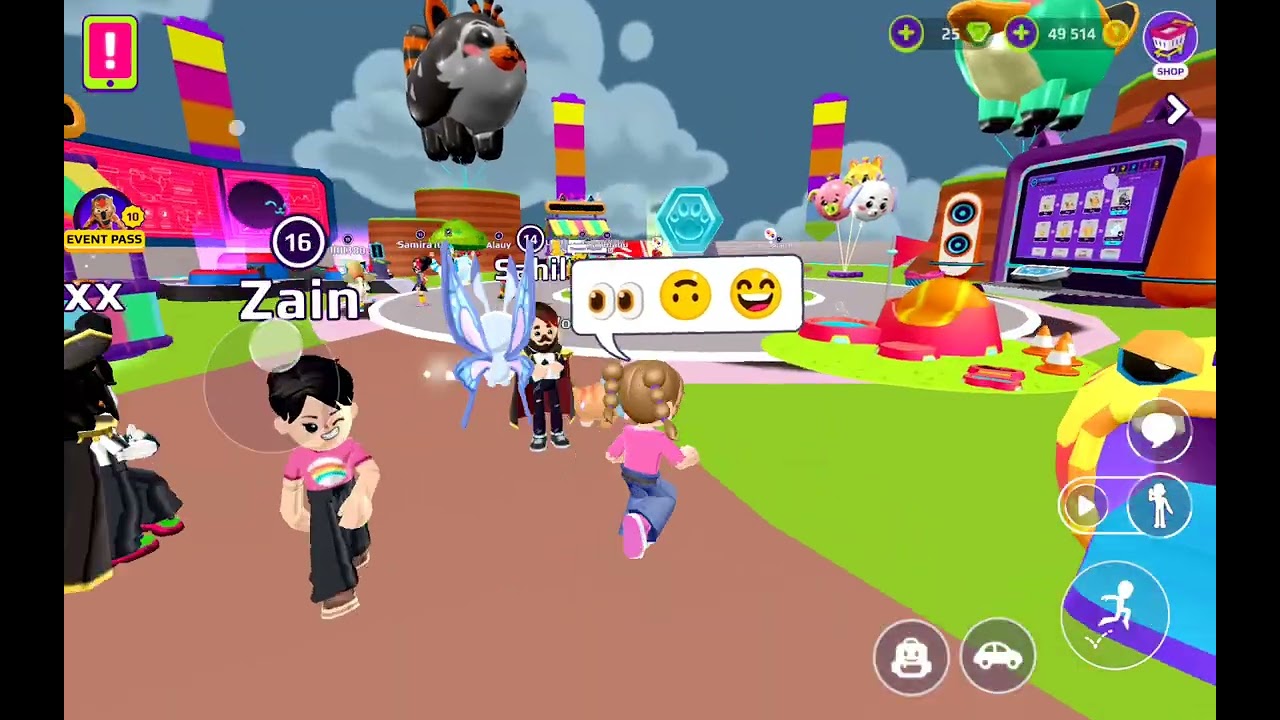 Trading pet's with random people 