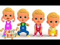 Head shoulders knees  toes  funny bunny  kids songs and play australia animation