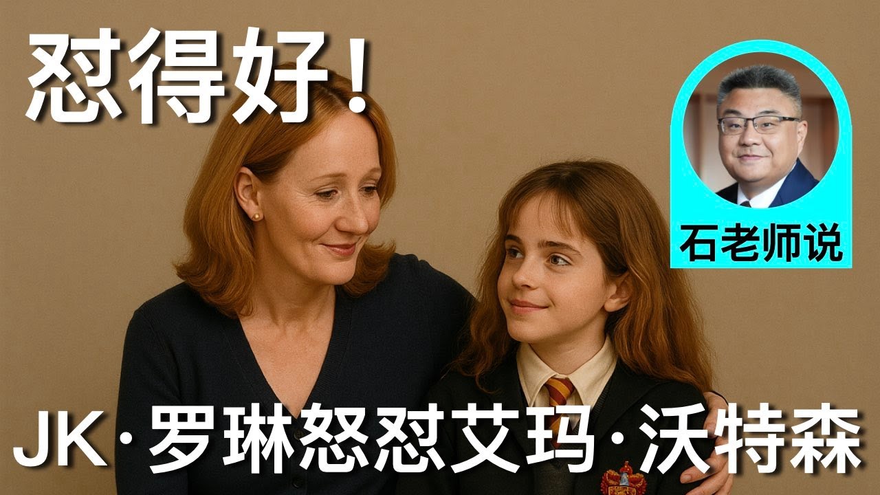 石老师说：JK·罗琳怼艾玛·沃特森，怼得好！ | 石国鹏